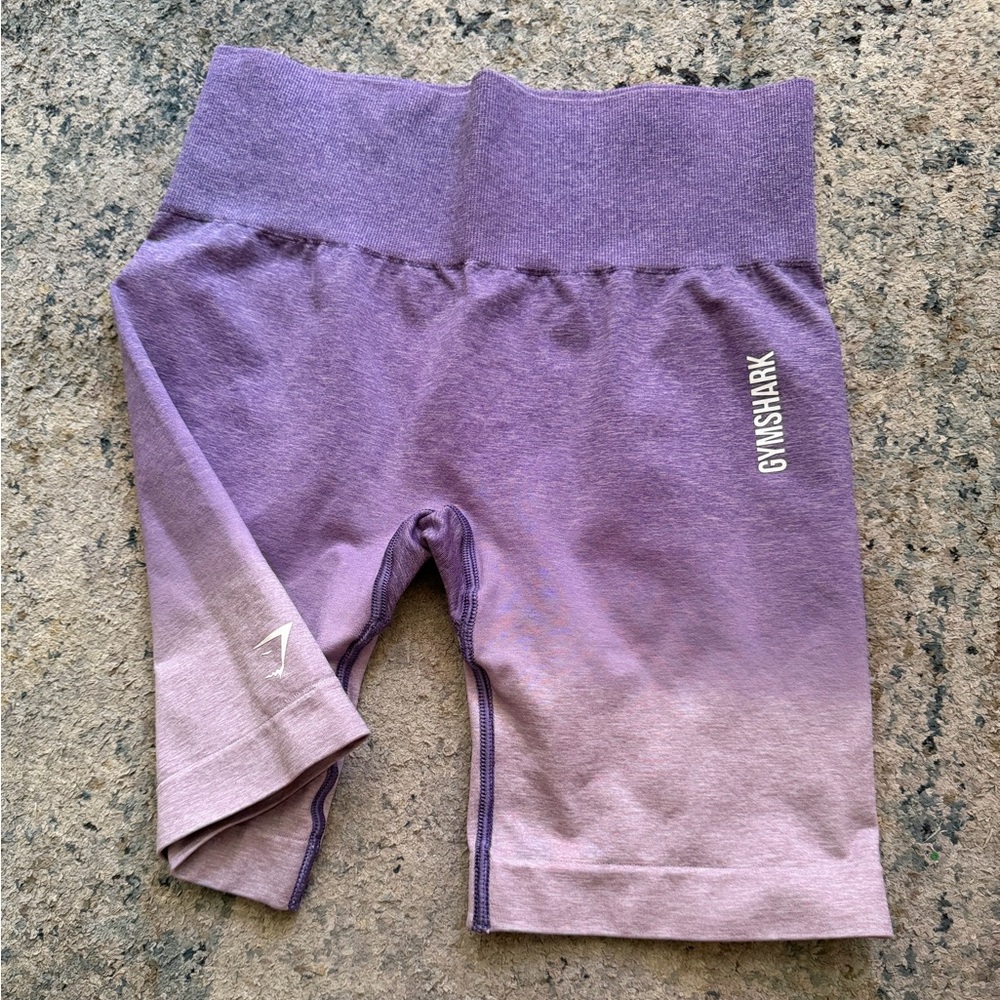 Gymshark Kids Lavender Ombre Shorts